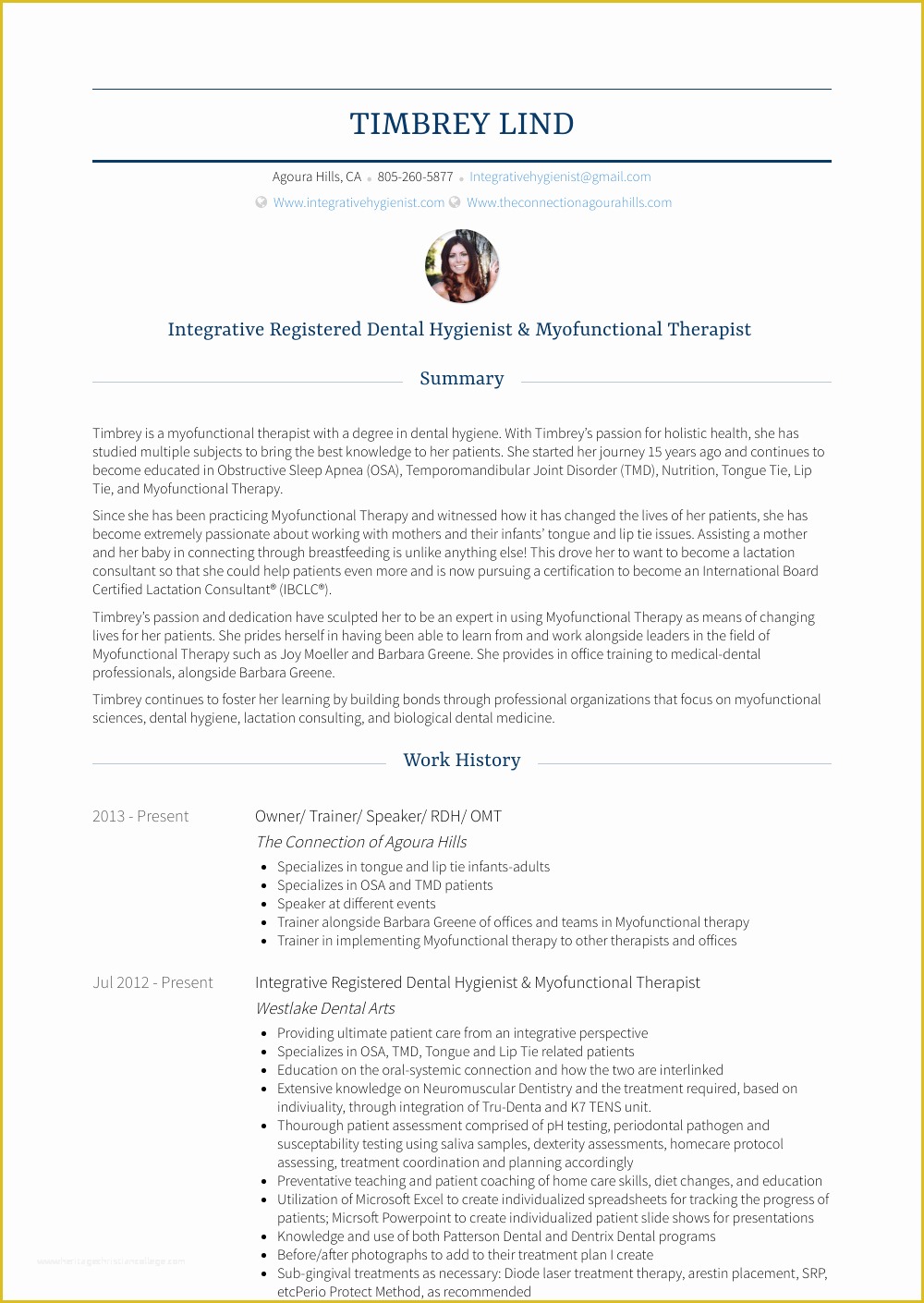 Dental Hygienist Resume Template Free Of Dental Hygienist Resume Samples &amp; Templates