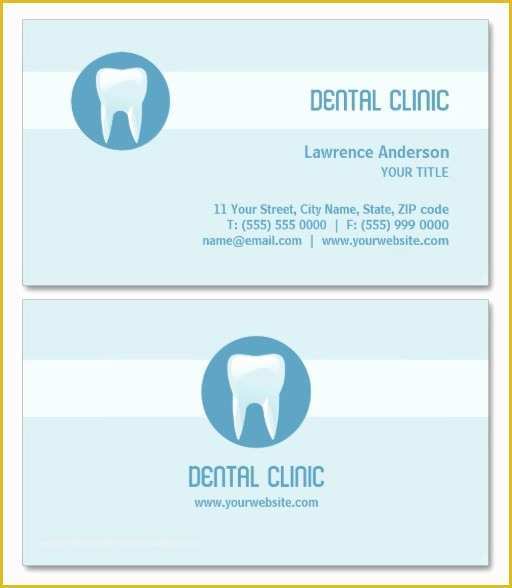 Dentist Business Card Template Free Of 44 Dental Business Card Templates Psd Word Ai