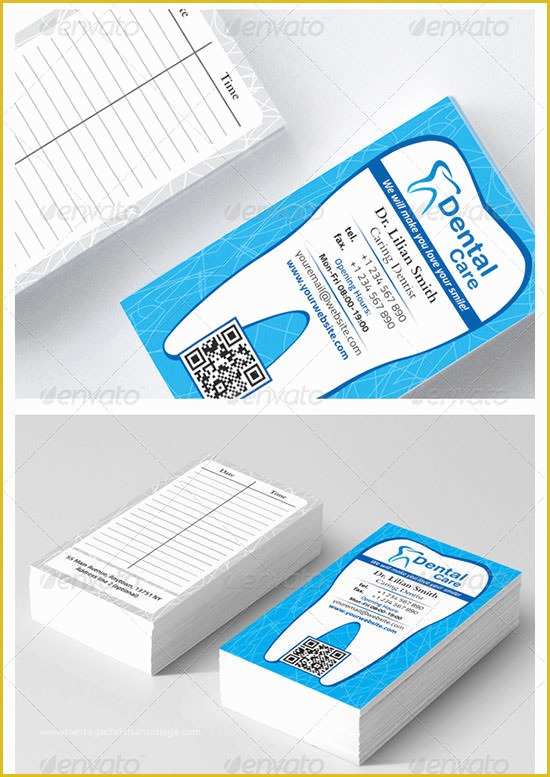 Dentist Business Card Template Free Of 44 Dental Business Card Templates Psd Word Ai