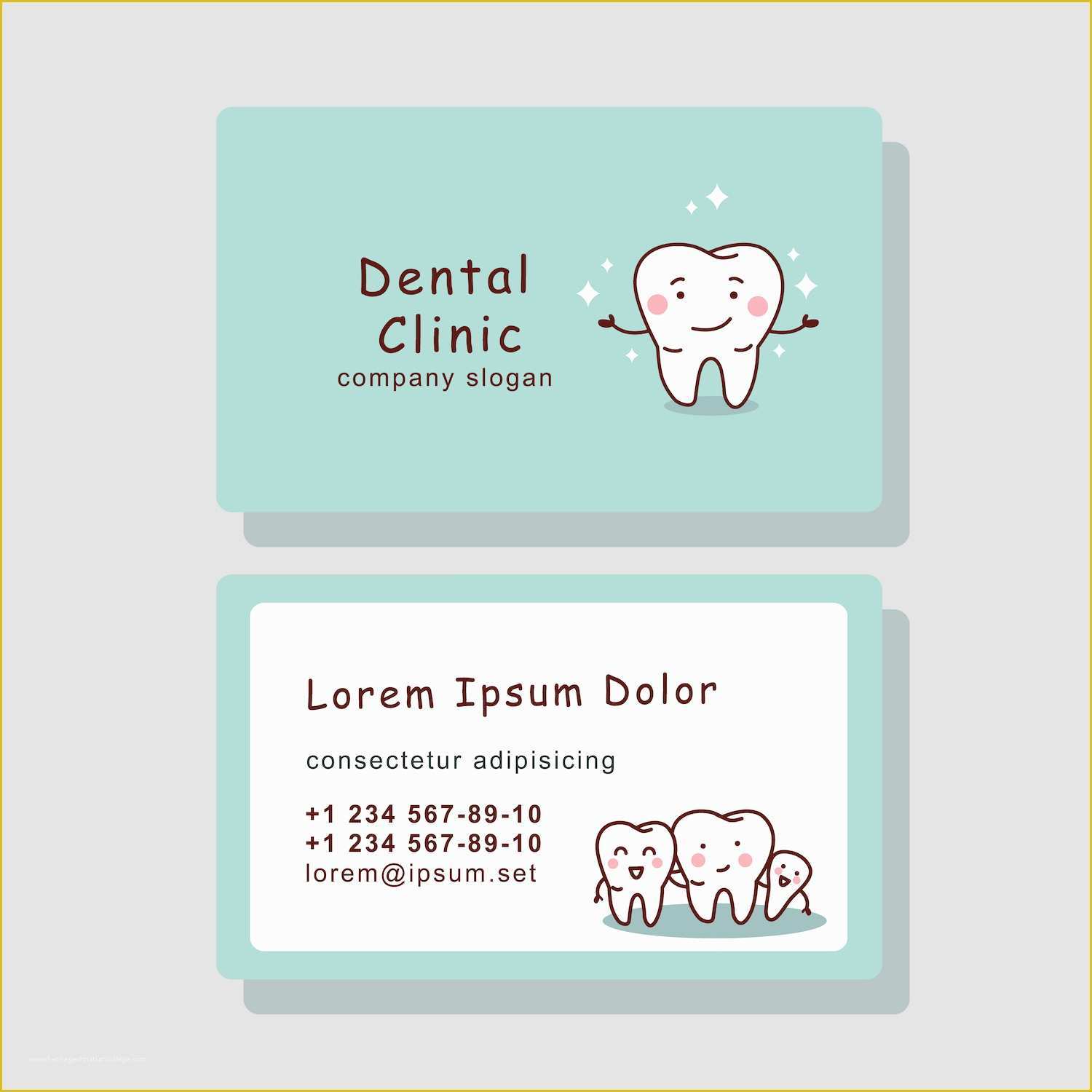 Dentist Business Card Template Free Of Business Card Design Custom Business Card