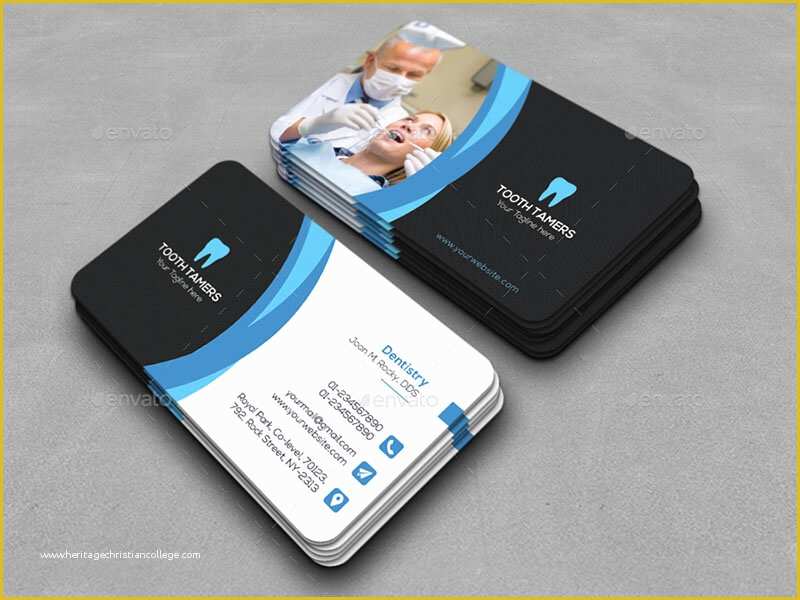Dentist Business Card Template Free Of Dental Business Card Designs Dentist Business Card