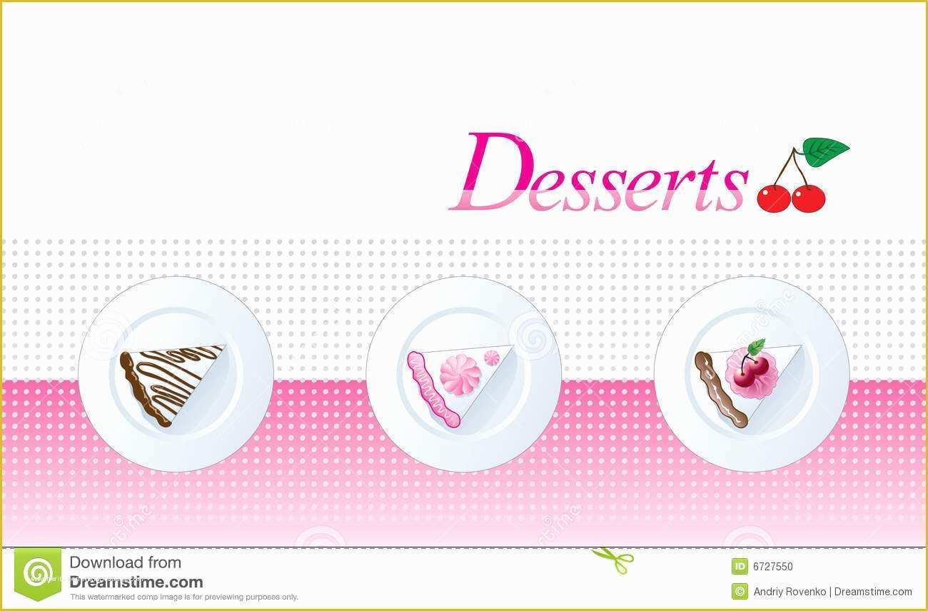 Dessert Menu Template Free Download Of Dessert Menu Template Download Fcdae47b0c50 Proshredelite