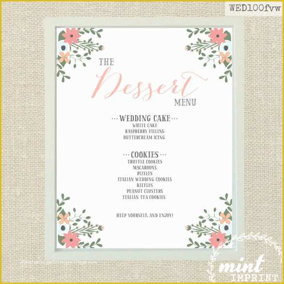 Dessert Menu Template Free Download Of Dessert Menu Templates – 21 Free Psd Eps format Download