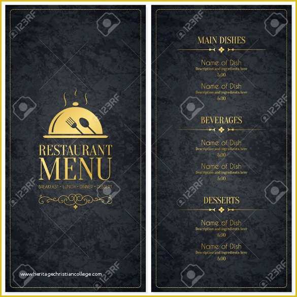 Dessert Menu Template Free Download Of Dessert Menu Templates – 21 Free Psd Eps format Download