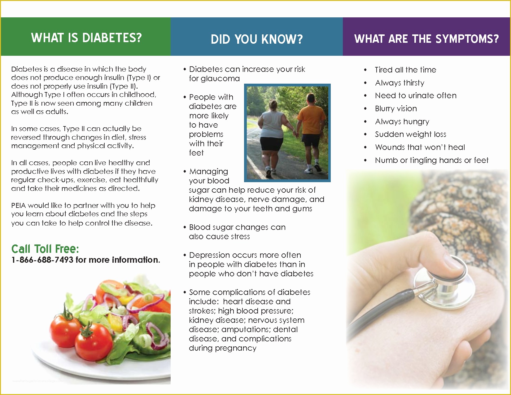 Free Printable Patient Education Handouts Diabetes Printable Templates