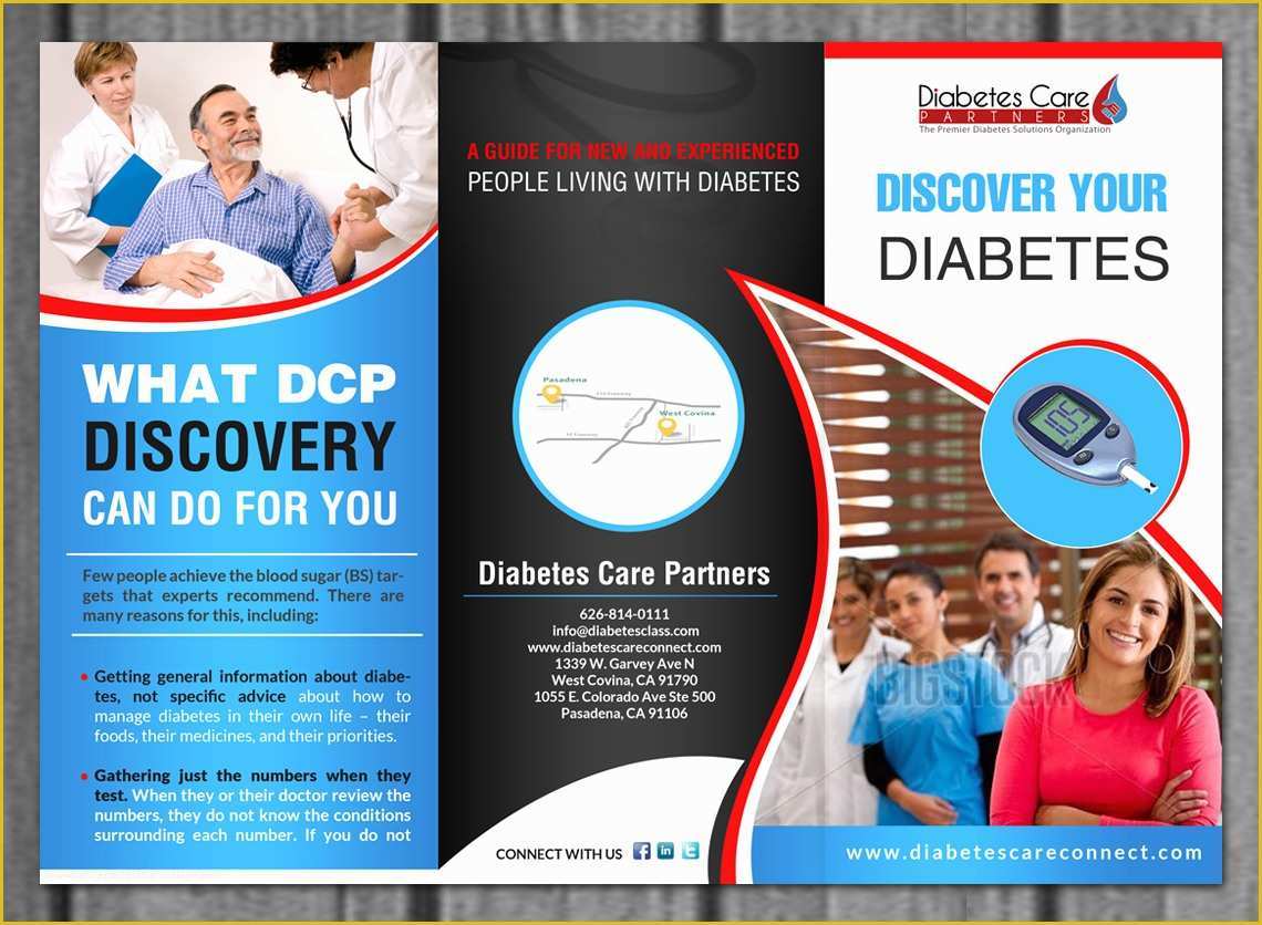 Diabetes Brochure Templates Free Of Personable Playful Medical Flyer Design for Diabetes