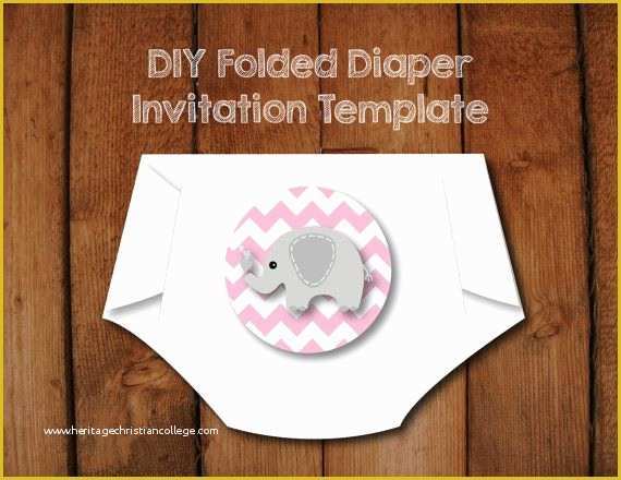Diaper Invitation Template Free Printable Of 17 Best Ideas About Diaper Invitation Template On