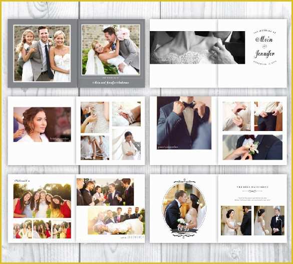 Digital Album Wedding Photoshop Psd Templates Free Download Of 41 Wedding Album Templates Psd Vector Eps