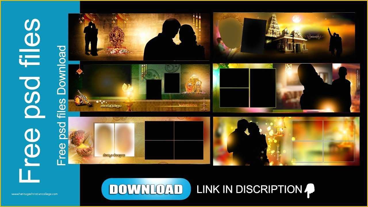 Digital Album Wedding Photoshop Psd Templates Free Download Of Wedding Album Backgrounds 12x36 Shop Psd Files Free