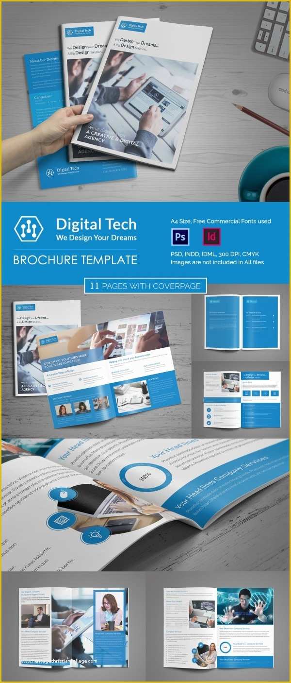 Digital Brochure Templates Free Of 16 Fresh Digital Brochure Templates Free Psd Vector