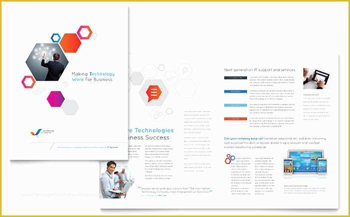 Digital Brochure Templates Free Of Free Brochure Templates