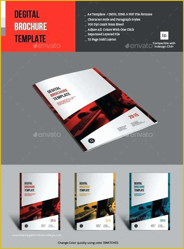 Digital Brochure Templates Free Of What is A Brochure Template Fold Adobe Indesign Flyer