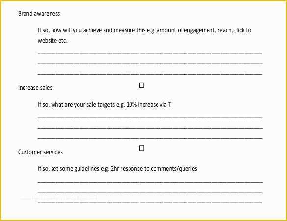 Digital Marketing Plan Template Free Download Of Digital Marketing Strategy Template – 13 Word Excel Pdf