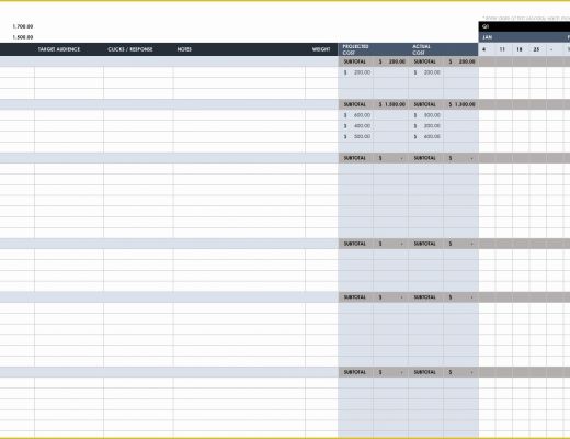 Digital Marketing Plan Template Free Download Of Free Marketing Plan Templates for Excel