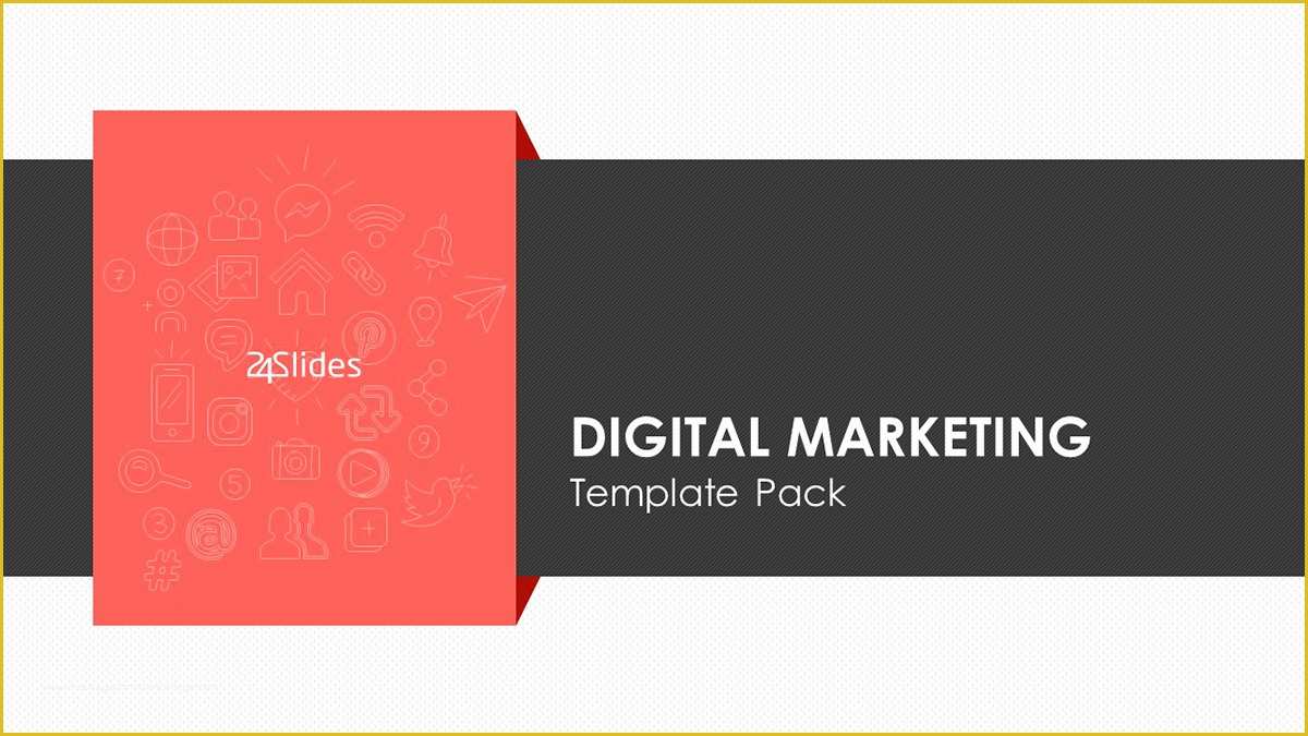 Digital Marketing Presentation Template Free Of Digital Marketing