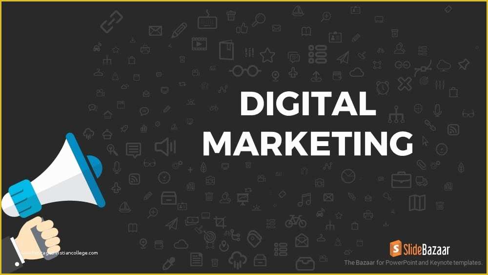 Digital Marketing Presentation Template Free Of Digital Marketing Powerpoint and Keynote Template