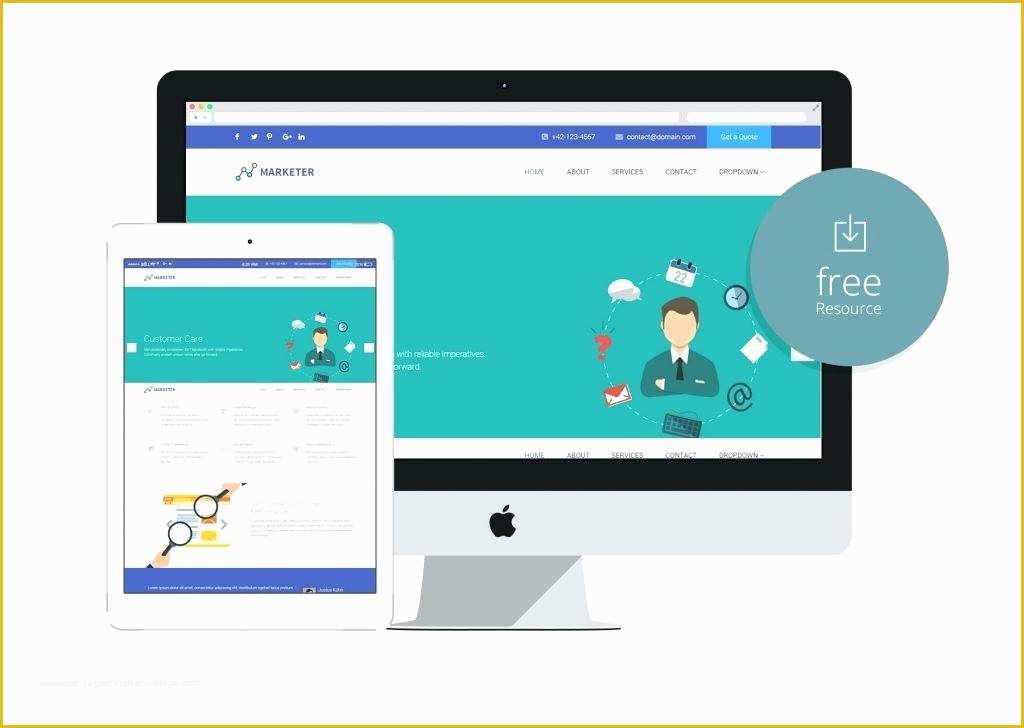 Digital Marketing Responsive Website Template Free Download Of Advertising Pany Website Templates Free Download