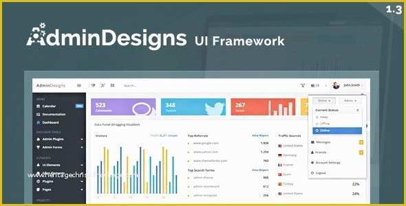 Digital Marketing Responsive Website Template Free Download Of Download Admindesigns Responsive Admin Ui Framework