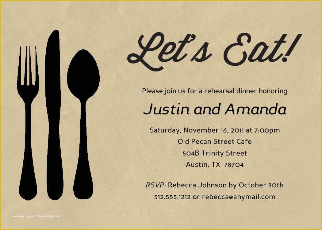 Dinner Invitation Card Template Free Of Baby Shower Invitation Dinner Invitation Template