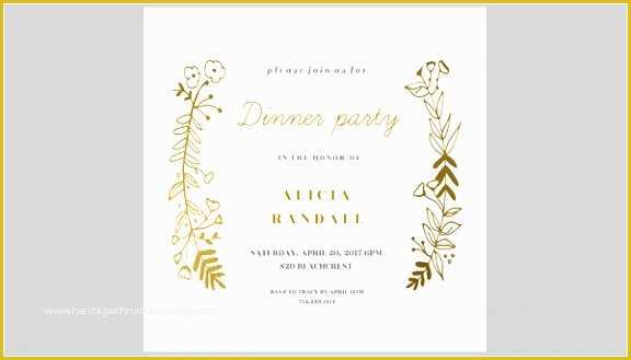 Dinner Party Invitation Templates Free Download Of 6 Free Dinner Party Invitation Templates Oeeyl