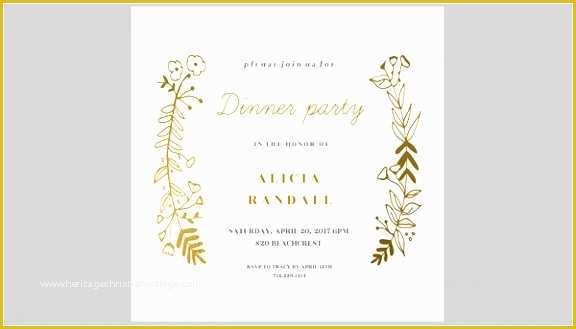 Dinner Party Invitation Templates Free Download Of 6 Free Dinner Party Invitation Templates Oeeyl