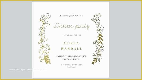 Dinner Party Invitation Templates Free Download Of Corporate Dinner Invitation Template Free Printable Dinner