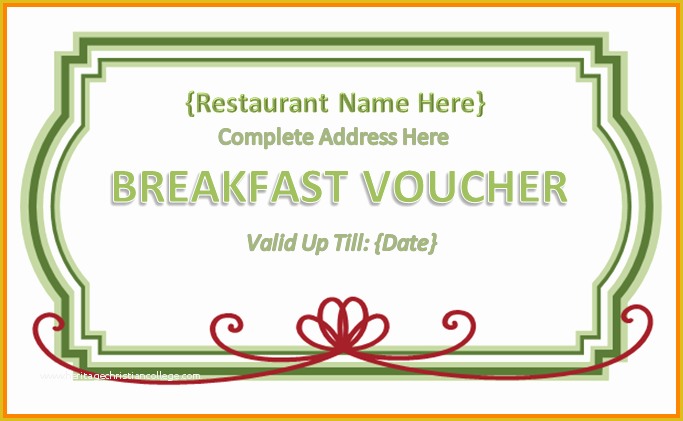 Dinner Ticket Template Free Of 9 Dinner Voucher Template