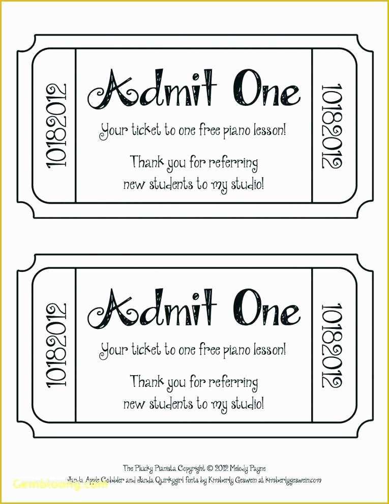 Dinner Ticket Template Free Of Red Tickets with A Tree Image Christmas Ticket Template