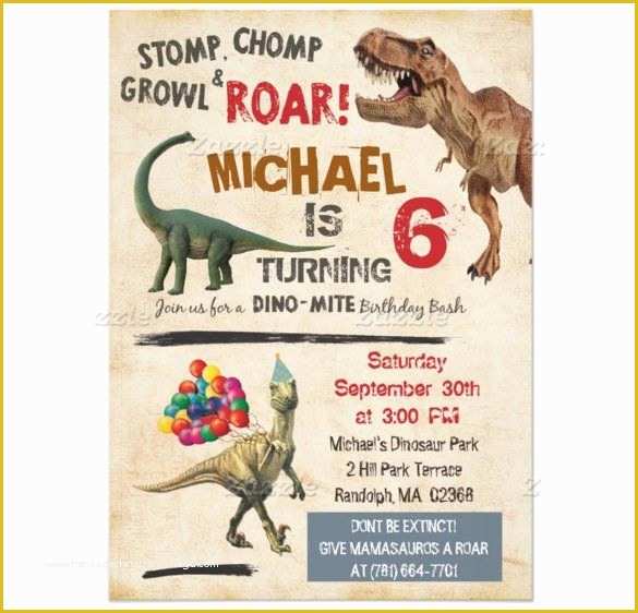 Dinosaur Birthday Invitation Template Free Of Pin by Sara Adams On Olivers Birthday