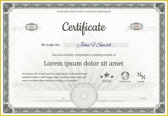 Diploma Certificate Template Free Download Of Guilloche Certificate or Diploma Templates Certificates