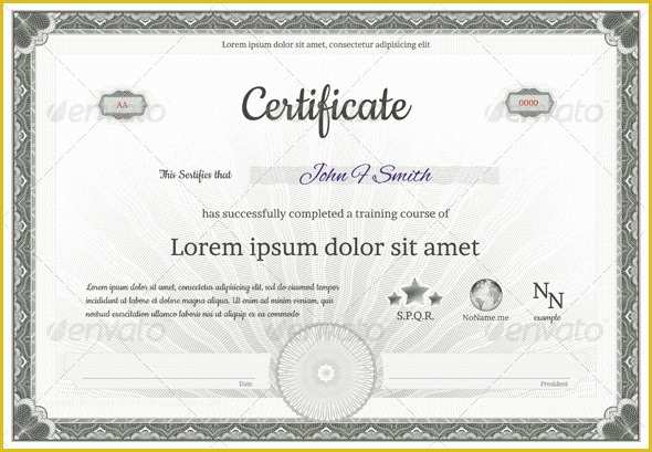 Diploma Certificate Template Free Download Of Guilloche Certificate or Diploma Templates Certificates