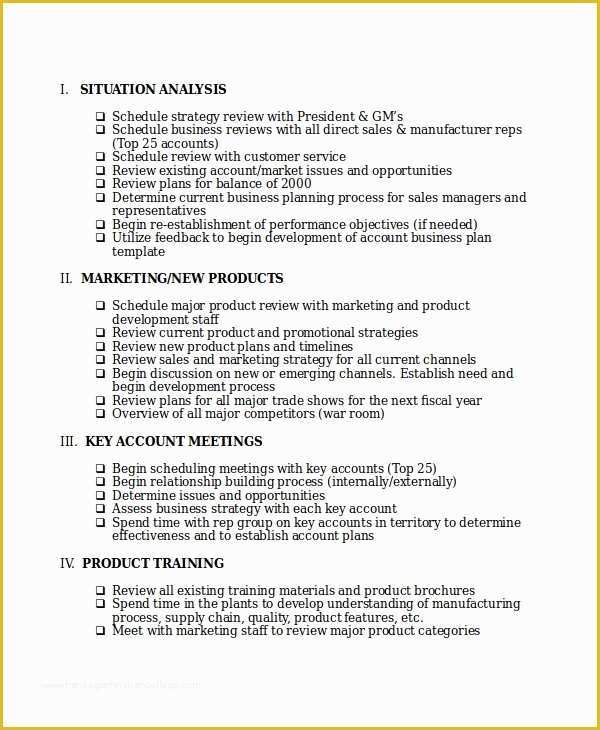 Direct Sales Business Plan Template Free Of Word Action Plan Template 7 Free Word Document