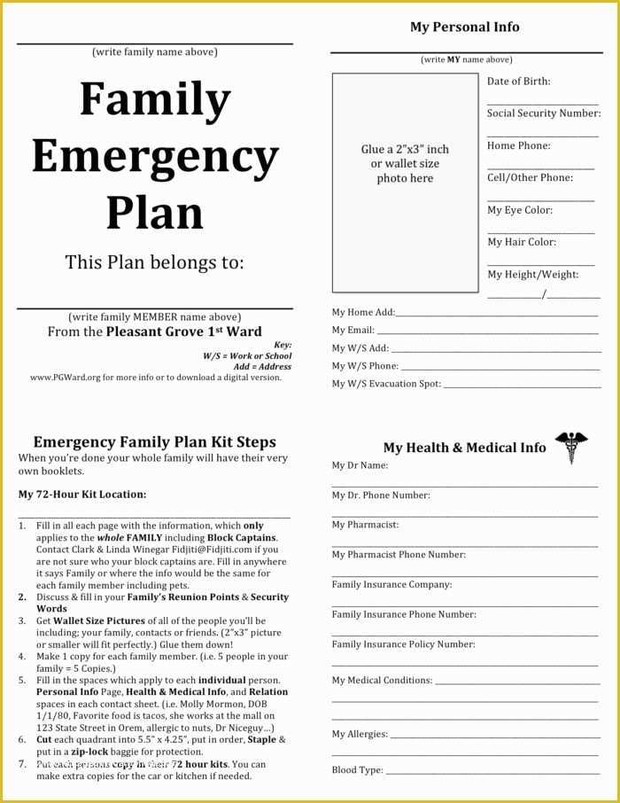 Disaster Plan Template Free Of Cal Osha Emergency Action Plan Sample Templates Resume