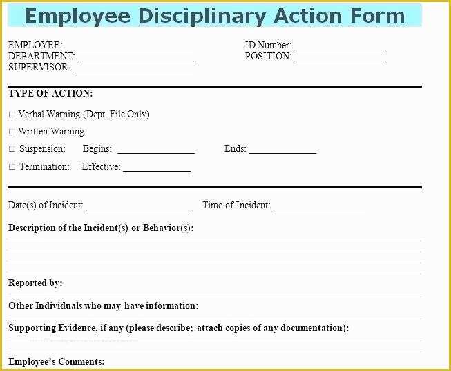Disciplinary Action forms Free Template Of Disciplinary Policy Template Disciplinary Action form