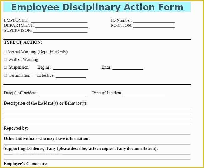 Disciplinary Action forms Free Template Of Disciplinary Policy Template Disciplinary Action form