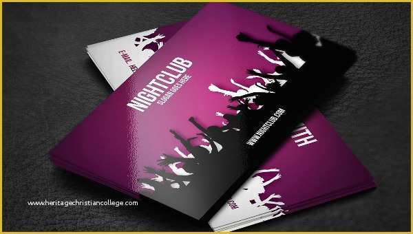 Dj Business Cards Templates Free Of 25 Dj Business Card Templates Free &amp; Premium Download