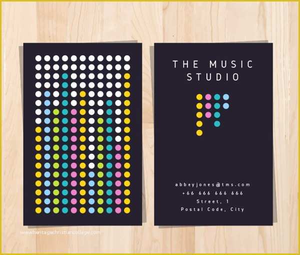 Dj Business Cards Templates Free Of 25 Dj Business Card Templates Free &amp; Premium Download