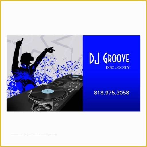 Dj Business Cards Templates Free Of Create Your Own Dj Business Cards Page2
