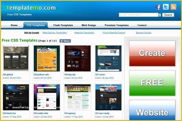 Dj Website Templates Free Download Of 30 Sites that Fer Free Website Templates and Free Flash