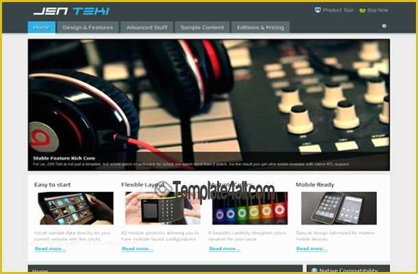 Dj Website Templates Free Download Of Animals Anime Joomla theme Download