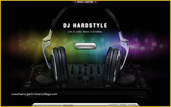 Dj Website Templates Free Download Of Dj Music Website Templates Free Dj Website Templates