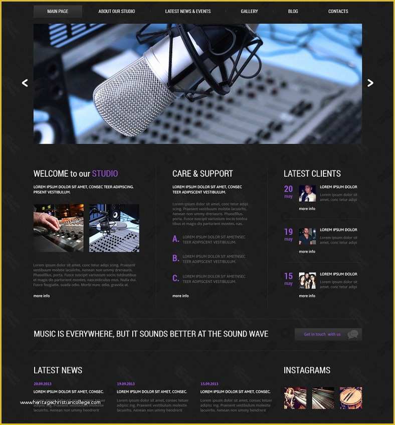 Dj Website Templates Free Download Of Dj Website Templates 6 Best Dj Joomla Templates