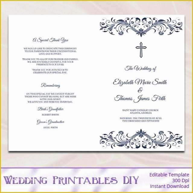 Do It Yourself Wedding Programs Templates Free Of Diy Wedding Program Booklet Template Templates Resume