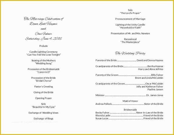 Do It Yourself Wedding Programs Templates Free Of Do It Yourself Wedding Program Cards