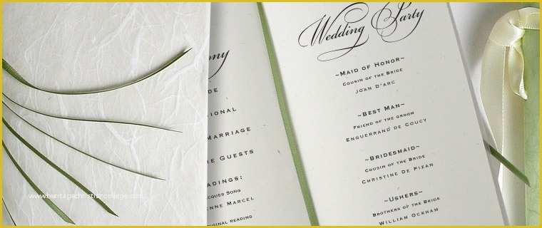 Do It Yourself Wedding Programs Templates Free Of Wedding Programs