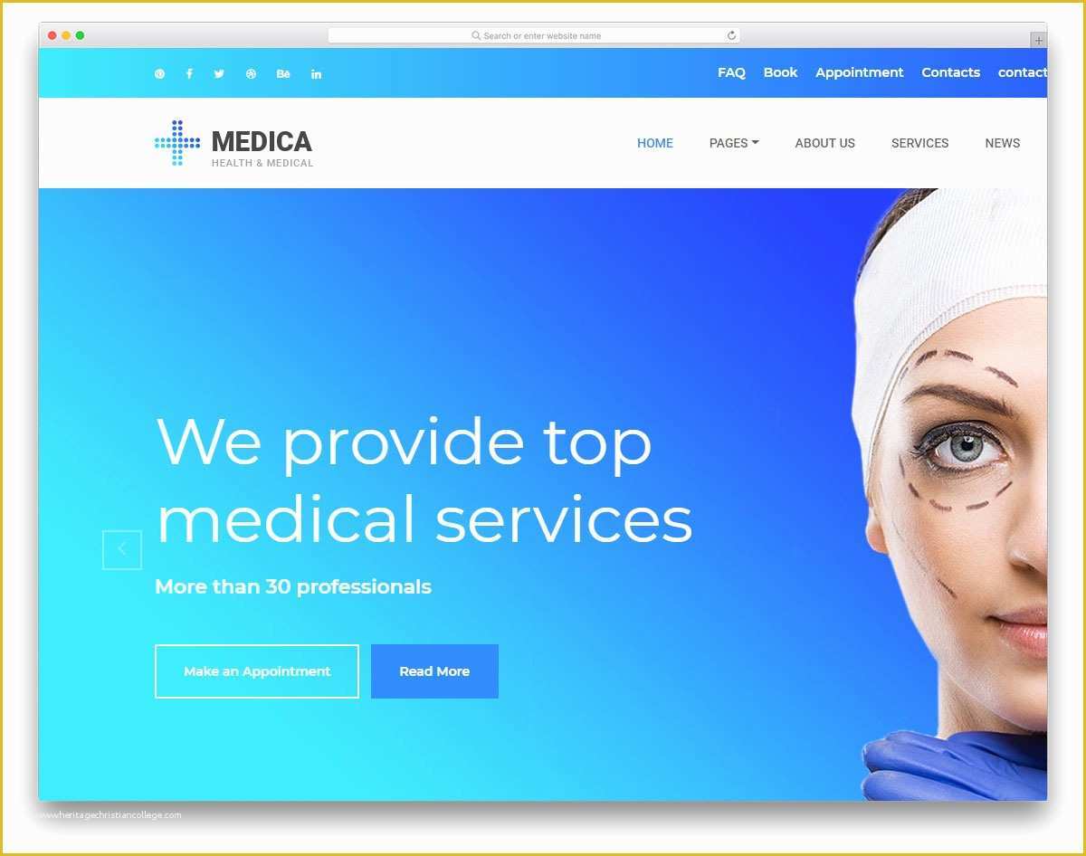 Doctor Website Template Free Download Of 25 Best Free Personal Website Templates for Professionals