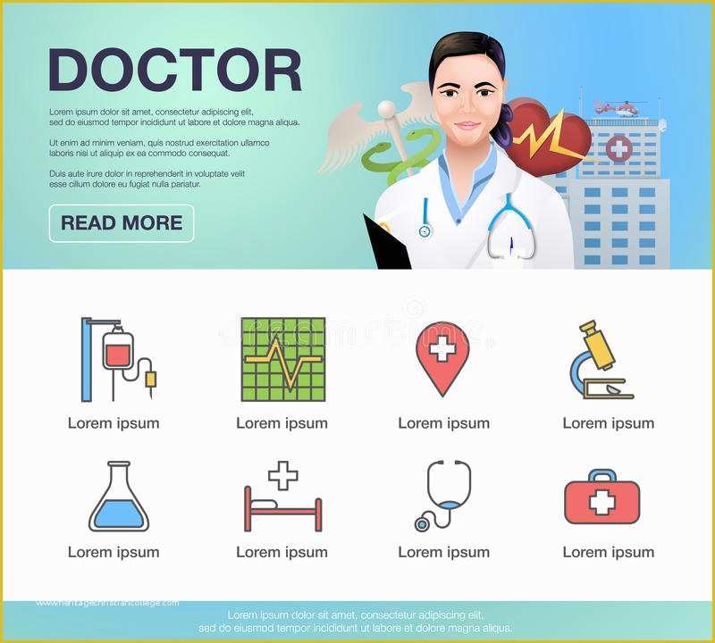 Doctor Website Template Free Download Of Doctor and Medical Icons Set Pin Point Health Medicines