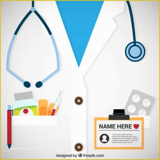 Doctor Website Template Free Download Of Doctor Pass Template Vector