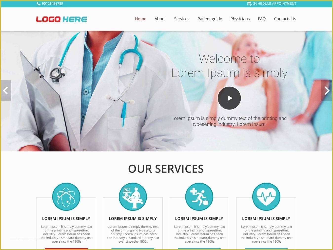 Doctor Website Template Free Download Of Free Schools Website Template Design Free Psd Design