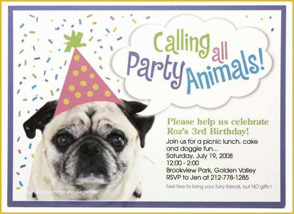 dog-birthday-party-invitations-templates-free-of-kids-birthday-party